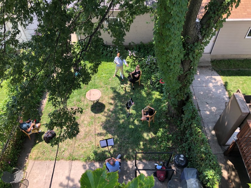 ‘Rona Quartet from above